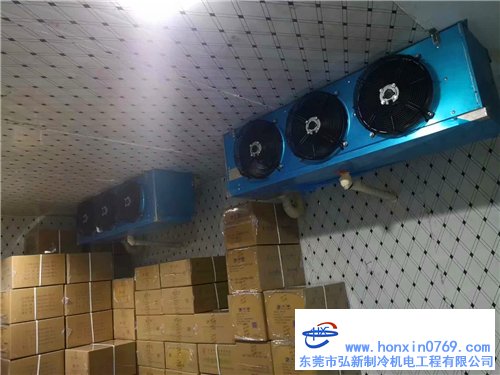 深圳拆裝冷庫(kù)完工交付，邊試機(jī)邊進(jìn)貨